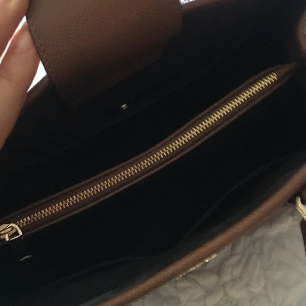 Coach Brown Leather Satchel Tote